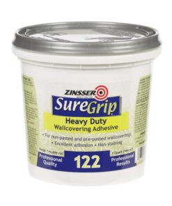 Zinsser 69384 SureGrip 122 Heavy Duty Wallcovering Adhesive, Quart 21 61DlAK4GKBL