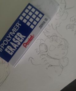 Pentel® Hi-Polymer Erasers, White, Pack Of 4 4 Count (Pack of 1) Large Block Eraser 24 61Dn38AdsRL