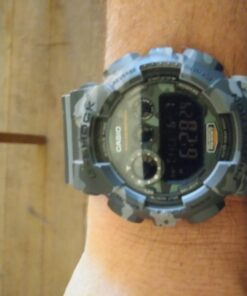 Casio Men's XL Series G-Shock Quartz 200M WR Shock Resistant Resin Color: Grey Camo (Model GD-120CM-8CR) 25 61DnfEYRUAL