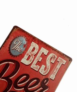 ERLOOD Best Beer Vintage Funny Home Decor Tin Sign Retro Metal Bar Pub Poster 8 x 12 14 61DosdtliUL