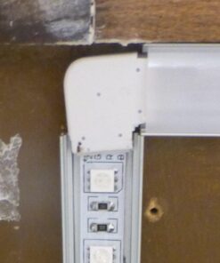 Muzata 6-Pack 3.3ft/1Meter U Shape LED Aluminum Channel System with Cover, End Caps and Mounting Clips Aluminum Profile for Under Cabinet LED Strip Light Installations U1SW WW LU1 63 61Dr1Gn1YaL