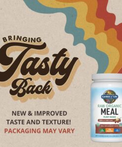 Garden of Life Vegan Protein Powder - Raw Organic Meal Replacement Shakes - Vanilla Chai - Pea Protein, Greens and Probiotics for Women and Men, Plant Based Dairy Free All in One Shake, 28 Servings 2 Pound (Pack of 1) 16 61Drr2zQIcL