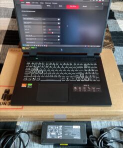 Acer Nitro 17 Gaming Laptop | AMD Ryzen 7 7840HS Octa-Core CPU | NVIDIA GeForce RTX 4060 Laptop GPU | 17.3" QHD 165Hz IPS Display | 1TB Gen 4 SSD | Wi-Fi 6E | RGB Backlit KB | AN17-41-R7G3, Black R7 7840HS / RTX4060 66 61DtPt1JWVL