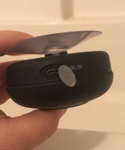 SoundBot SB510 HD Water Resistant Bluetooth Shower Speaker, Handsfree Portable Speakerphone with Built-in Mic, 6hrs of Playtime, Control Buttons and Dedicated Suction Cup for Showers (Black) Black 41 61DwBWhYTwL