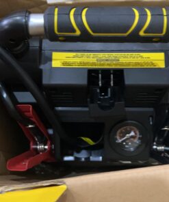 STANLEY J5C09 Portable Power Station Jump Starter 1000 Peak Amp Battery Booster, 120 PSI Air Compressor, USB Port, Battery Clamps 1,000 Peak Amps 60 61Dx5DundfL