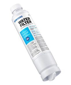 SAMSUNG Genuine Filter for Refrigerator Water and Ice, Carbon Block Filtration for Clean, Clear Drinking Water, 6-Month Life, HAF-CIN/EXP, 1 Pack 41 61DzGbbF19L