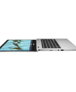 ASUS C424MA-AS48F Chromebook C424, 14.0" 180 Degree FHD NanoEdge Display, Intel Dual Core Celeron Processor, 4GB LPDDR4 RAM, 128GB Storage, Silver Color, C424MA-AS48F Celeron | 4GB | 128GB 17 61DzrWZ2kIL