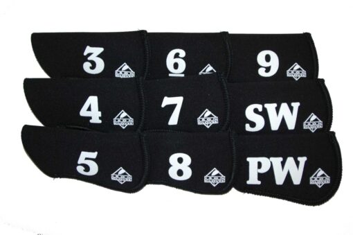 Iron Gloves 3-SW Neoprene Iron Covers Black