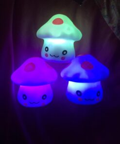 7 Color Romantic Mushroom Christmas LED Night Light Lamp Battery Party Decor ... Style1 36 61E0mhRFoJL