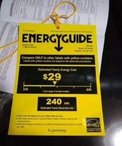 Whynter CUF-301BK 3 cu. ft Energy Star Upright Freezer with Lock – Black Black -3 Cubic Feet 54 61E1CZ0K1fL