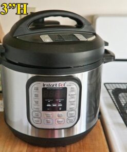 Instant Pot Duo 7-in-1 Electric Pressure Cooker, Slow Cooker, Rice Cooker, Steamer, Sauté, Yogurt Maker, Warmer & Sterilizer, Includes App With Over 800 Recipes, Stainless Steel, 6 Quart 6QT 70 61E2CQ9Ar L