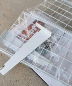 Hyloft 00967 45-Inch X 15-Inch Steel Wall Shelf Storage Rack for Garage, Low-Profile Brackets, Max Shelf Load 200 Pounds, Off White 30 61E2re7OdfL