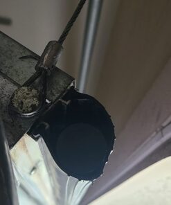 BOWSEN Garage Door Bottom Seals Weatherproof Weatherstrip Threshold Buffering Sealing High Performance EPDM Rubber Weather Resistance Gasket Black 1/4 Inch T-End, 16FT Long 16 FT Black (1/4" T-Channel End) 48 61E4WMCXCLL