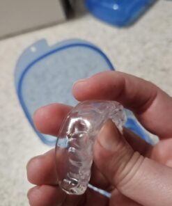 Teeth Whitening Trays 4 Pcs with 2 Travel Storage Cases BPA Free Moldable Trimmable Thin Mouth Trays Dental Tooth Whitener Bleaching Trays 24 61E4x8LwLNL