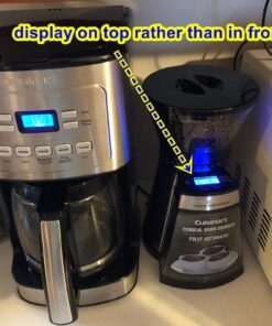 Cuisinart Programmable Conical Burr Mill, Stainless Steel, COMPACT Programmable Grinder 37 61E5IV0ACML