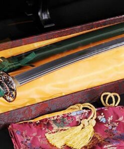 Lyuesword Japanese Samurai Katana 1060 High Carbon Steel Real Sharp Sword Katana 11 61E5bNNUmL