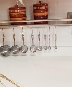 Cuisinart CTG-00-SMC Stainless Steel Measuring Cups, Set of 4,Silver 1 Black 17 61E5c0PHtYL