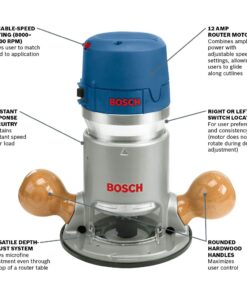Alternative view of BOSCH 1617EVS 2.25 HP Electronic Fixed-Base Router