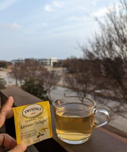 Twinings Herbal Tea Bag Assortment (Pack of 40) with By The Cup Honey Sticks 49 61E8rVPXK7L