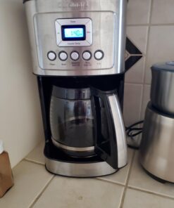 Cuisinart Coffee Maker, 14-Cup Glass Carafe, Fully Automatic for Brew Strength Control & 1-4 Cup Setting, Stainless Steel, DCC-3200P1 Standard Packaging 45 61EAXOvQL