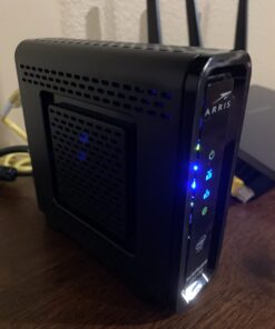 ARRIS SURFboard SB6190 DOCSIS 3.0 32 x 8 Gigabit Cable Modem , Comcast Xfinity, Cox, Spectrum , 1 Gbps Port , 800 Mbps Max Internet Speeds , Easy Set-up with SURFboard Central App , Black Docsis 3.0 32x8 Modem 29 61ECfNB9pDL