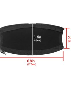 Geekria Flex Fabric Headband Cover Compatible with Bose QuietComfort 2, QuietComfort 15, QC2, QC15 Headphones, Head Cushion Pad Protector, Replacement Repair Part, Easy DIY Installation (Black) Black 29 61EFm8Jf2DL