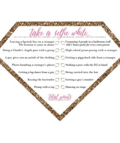 Alternative view of Selfie Scavenger Hunt - Girls Night Out - Party Game - Set of 12