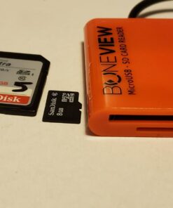 SD Card Reader for Android - Type C USB Trail Camera Viewer, Deer Hunting Accessories for Game Cam Memory Chip Reading on Smart Phones Samsung Galaxy, Google Pixel, Moto Droid, Includes Zipper Case 37 61EIh2Od3L