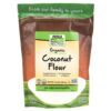 NOW Foods, Organic Coconut Flour, Unsweetened, Excelent Source of Fiber, No Added Sulfites, Certified Non-GMO, 16-Ounce (Packaging May Vary) 1 Pound (Pack of 1) 46 61EJn0rzcKL