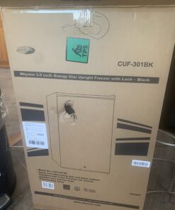 Whynter CUF-301BK 3 cu. ft Energy Star Upright Freezer with Lock – Black Black -3 Cubic Feet 56 61EJuY8QLIL