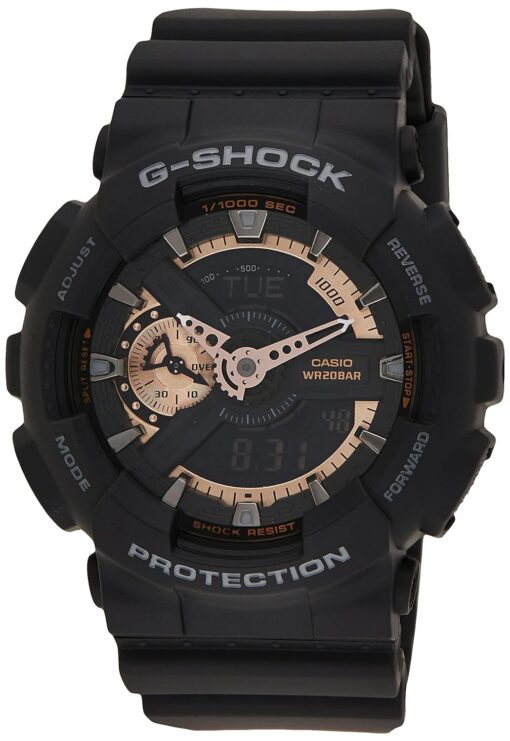 G-Shock X-Large Combi GA110 Black/Rose Gold