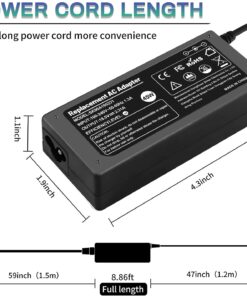 La45nm140 0kxttw 45W Dell Inspiron 15 3000 Laptop Charger 11 13 14 17 5000 7000 5559 5558 5570 3583 7373 5100 Latitude 3310 3520 3410 3420 3510 3400 3500 Vostro 19.5V 2.31A Power Adapter Supply Cord 45W Dell Laptop Charger--4.5*3.0MM 11 61ELfNerCnL
