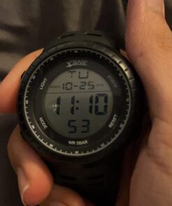 Digital Watch Men Sports LED Screen Large Face Military Watches for Men Waterproof Casual Luminous Stopwatch Alarm Simple Watch 1167 31 61EMKYY7F2L