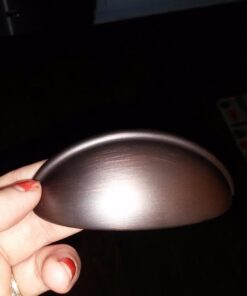 Cosmas 10 Pack 783ORB Oil Rubbed Bronze Cabinet Hardware Bin Cup Drawer Handle Pull - 3" Inch (76mm) Hole Centers 31 61ENrxx4wL