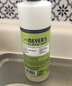 MRS. MEYER'S CLEAN DAY Liquid Dish Soap, Biodegradable Formula, Lemon Verbena, 16 fl. oz - Pack of 3 16.00 Fl Oz (Pack of 3) 34 61EPLBHZ0mL