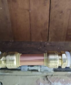 SharkBite 1/2 Inch MNPT Adapter, Push to Connect Brass Plumbing Fitting, PEX Pipe, Copper, CPVC, PE-RT, HDPE, U120LFA, Brass SharkBite 1/2 in. 19 61EPLY oCVL