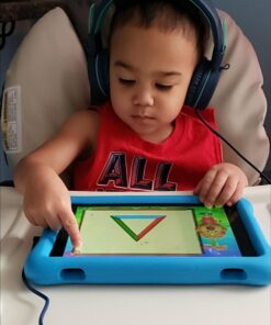 Kids Headphones - noot products K11 Foldable Stereo Tangle-Free 3.5mm Jack Wired Cord On-Ear Headset for Children/Teens/Boys/Girls/Smartphones/School/Kindle/Airplane Travel/Plane/Tablet (Navy/Teal) Navy/Teal 53 61EQ3WwGFNL