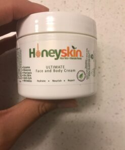 Hydrating Face Moisturizer & Body Cream with Manuka Honey Cream - Organic Face Moisturizer & Body Lotion for Extremely Dry Skin - For Dry & Itchy Skin, Rosacea & Eczema Prone Skin (Original, 2oz) Original 2 Ounce (Pack of 1) 37 61EQ5dwu4VL 1