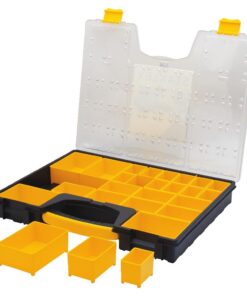 STANLEY Organizer Box With Dividers, Removable Compartment, 25 Compartment (014725R) 25 Compartments 25 61ET2vtcBSL