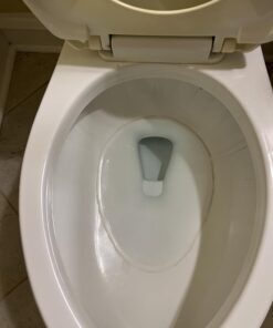 Powerstone Pumice Stone Toilet Bowl Cleaner with Handle (1-pack) - A Solution for Hard Water Stains on Toilets, Grills, Tiles, Grout & Pools Pack of 1 53 61ETQMqCuaL