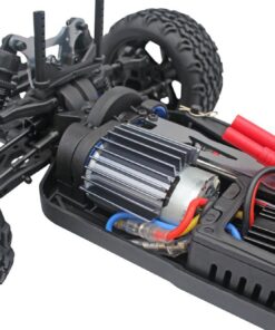 Redcat Racing Blackout XTE 1/10 Scale Electric Monster Truck with Waterproof Electronics, Silver/Red SUV, Blackout-XTE-SILVERSUV 38 61ETQXylisL