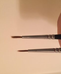 Best Professional Siberian Kolinsky Sable Detail Paint Brush, Value Set of 10, Miniature Brushes Will Keep a Fine Point and Spring, for Watercolor, Oil, Acrylic, Nail Art & Models 23 61EUp75SxmL