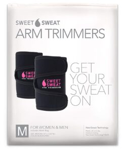 Sweet Sweat Arm Trimmers, Unisex-Regular, Pink, 1 Pair, Sports Research