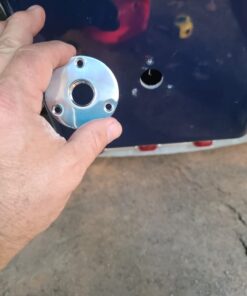 Tidal Wake IP68 Underwater 1/2in Standard Boat Drain Plug LED Light, Brilliant Underwater Lighting in Minutes! No Holes to Drill! Green 53 61EWj4wc9gL