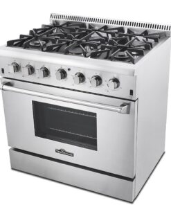 Thor Kitchen HRG3618U 36" Pro-Style 6 Burner Stainless Steel Gas Range 9 61EXKqGKJL