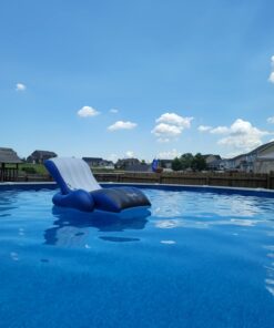 Intex Floating Recliner Inflatable Lounge, 71in X 53in, Multicolor 1 Pack 35 61EXRM6gTsL