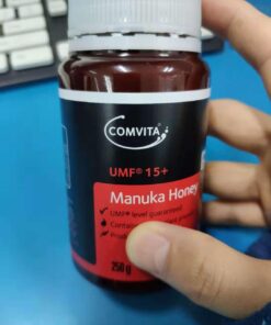 Comvita Manuka Honey (UMF 15+, MGO 514+) New Zealand’s #1 Manuka Brand | Superfood for Gut & Immune Support | Raw, Wild, Non-GMO | 8.8 oz 8.8 Ounce (Pack of 1) 40 61EXZ08mKML 1