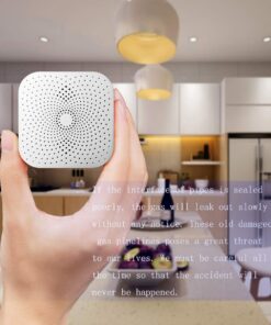 Cazoner Natural Gas Detector and Propane Detector,Combustible Gas Leak Alarm, Methane, Butane, LPG, LNG, Home Gas Alarm for Kitchen, AC-Plug in 16 61EYFHAXP5L