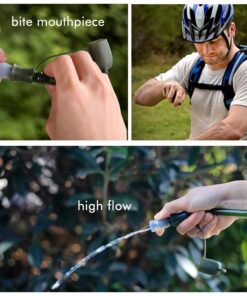 Hydration Bladder, 1.5L-2L-3L Water Bladder for Hiking Backpack Leak Proof Water Reservoir Storage Bag, BPA-Free Water Pouch Hydration Pack for Camping Cycling Running, Military Green 1.5-2-3 Liter 2L - Military Green Water Bladder 27 61EYTPps9XL