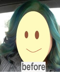 MANIC PANIC Atomic Turquoise Hair Dye - Classic High Voltage - Semi Permanent Bright Neon Aqua Blue Hair Color With Green Undertones - Vegan, PPD & Ammonia Free (4oz) 42 61EYcNP4niL 1